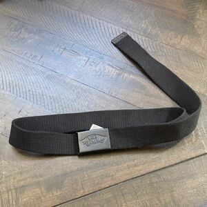 Vans Black Canvas Belt
